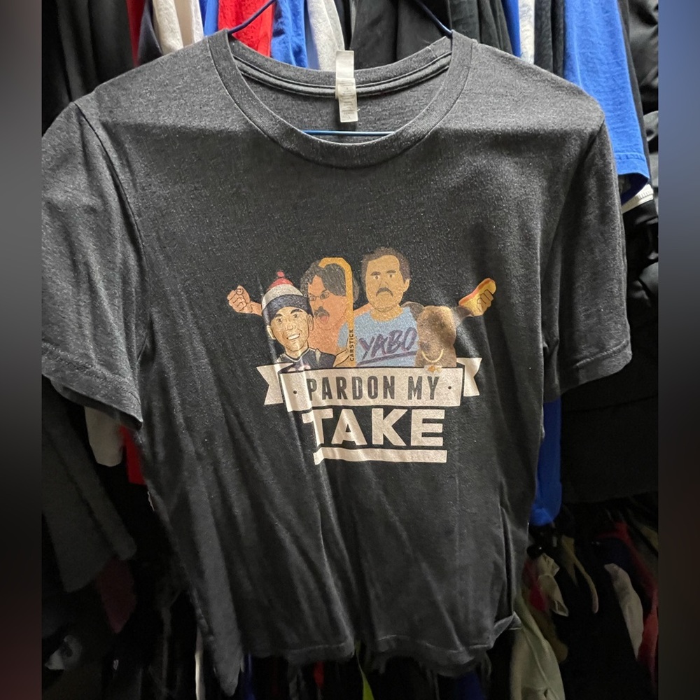 Pardon my take tee